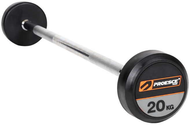 프로이스 고정 직선바, 20kg, 블랙, 1개