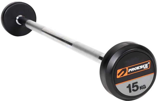 프로이스 프로페셔널 고정 직선바, 15kg, 블랙, 1개