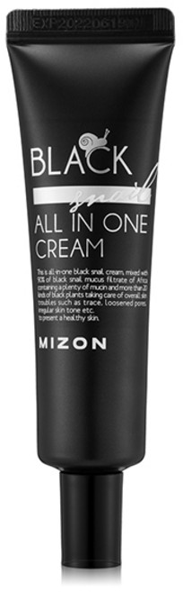 MIZON 黑蝸牛多效合一護理乳霜, 35ml, 1個