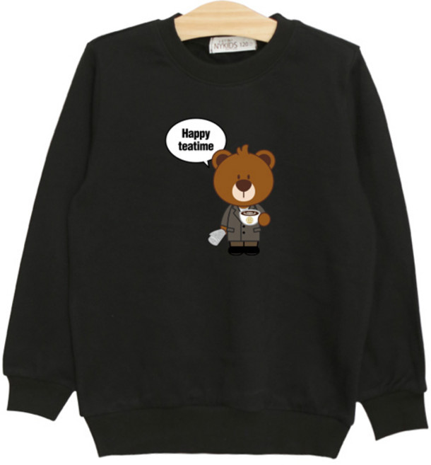 뉴욕꼬맹이 아동용 테디 아일랜드 맨투맨 z 제이 T001