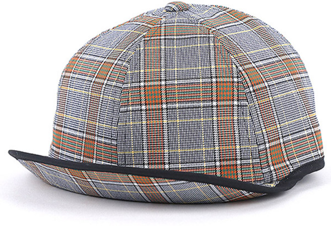 아이엠캡 하운드투스 체크 바이어스 숏캡