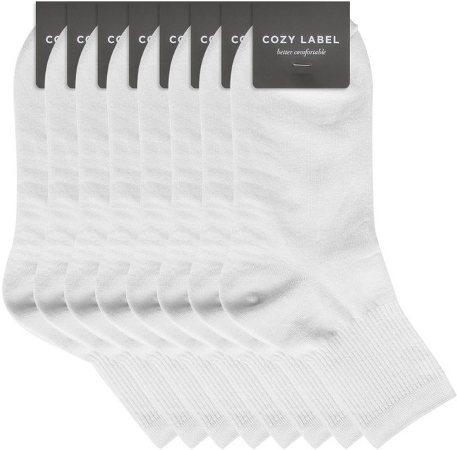 COZY LABEL 女性彈力羅紋襪8雙組