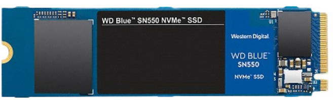 WD Blue SN550 NVMe SSD M.2 2280, WDS500G2B0C, 500GB