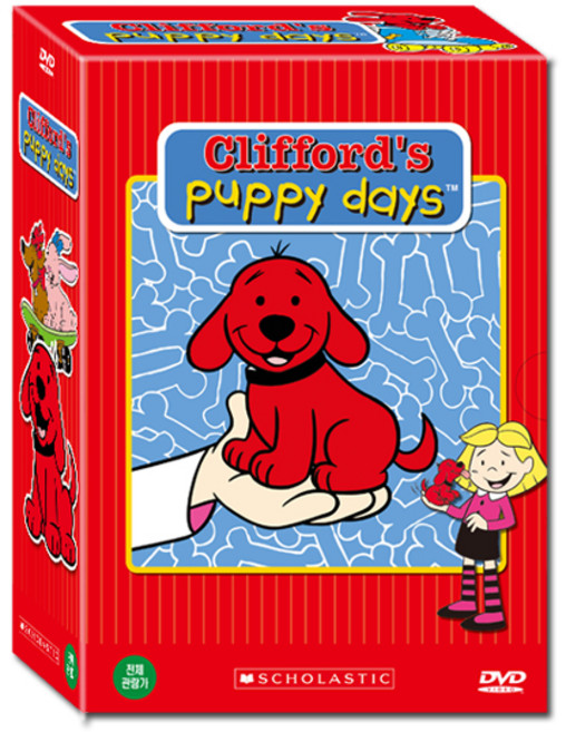엠앤브이 클리포드 퍼피 데이즈 10종 기초 영어 교육 DVD 세트, 10DVD