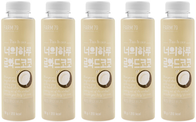 팜79 너의하루 르와드코코 선식가루, 5개, 50g