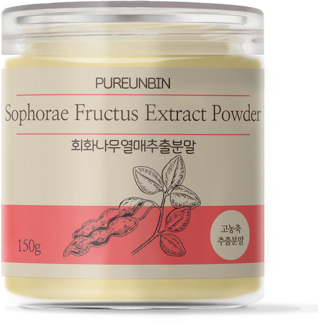 푸른빈 회화나무열매 추출 분말 가루, 1개, 150g