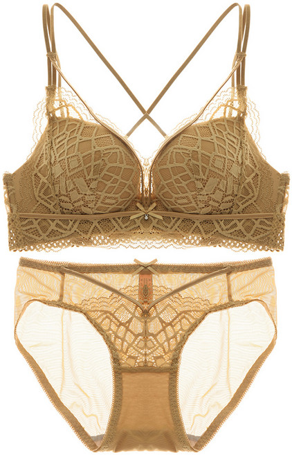 글램공감 나인 노와이어 브라팬티 속옷세트