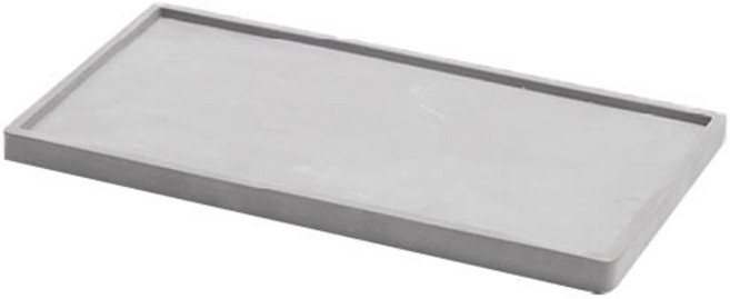 에코앤드 규조토 스퀘어 다용도 받침대, 1개, 그레이