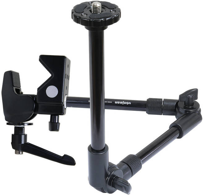 본젠 멀티 3단 매직암 + 클램프 카메라 액세서리 세트, KM-392G1, 1세트