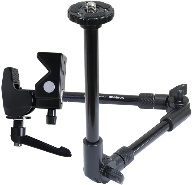 본젠 멀티 3단 매직암 + 클램프 카메라 액세서리 세트, KM-392G1, 1세트 - 쿠팡