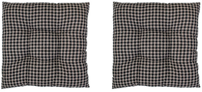 우리앤데코 초크 사각 빵빵이 방석 2p