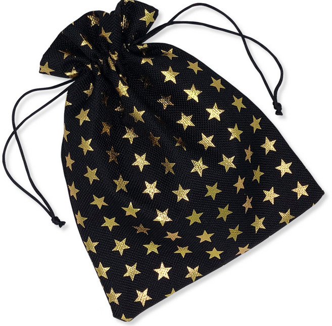 미르코리아 블랙별 유리병 파우치 1호, 혼합 색상, 10개