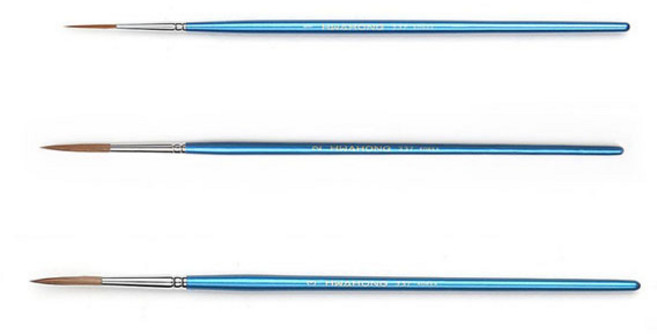 화홍 세필붓 337R 3종 세트, 1, 2, 3, 1세트