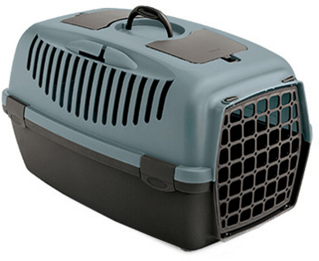 스테판플라스트 걸리버2플라스틱문 반려동물 이동장, 55 x 36 x 35 cm, 1개