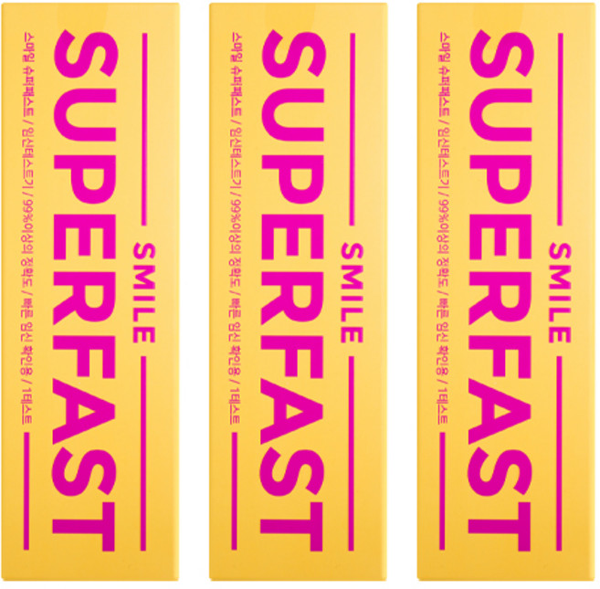 스마일랩 슈퍼패스트 임신테스트기, 1개입, 3개