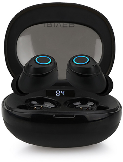 아이리버 완전무선 블루투스이어폰, IB-T1030BT, 블랙