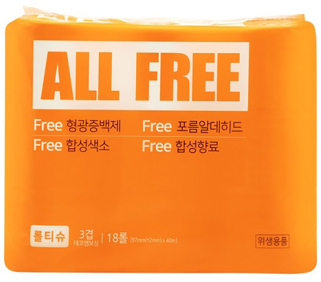 올프리 롤티슈 40m, 18롤, 1개