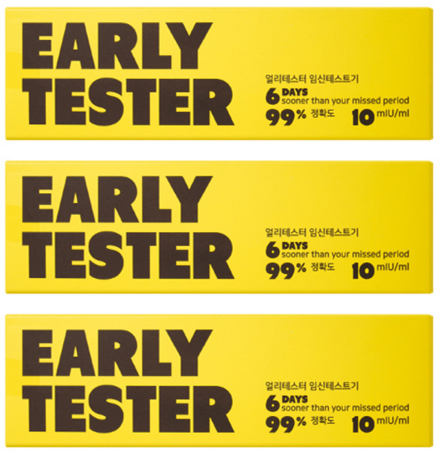 스마일랩 얼리테스터 임신테스트기, 1개입, 3개