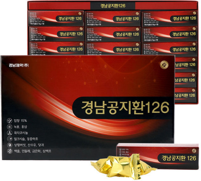 경남제약 경남공지환126, 472.5g, 1박스