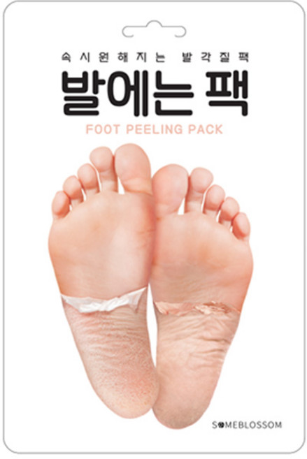 썸블라썸 발에는 팩, 1개입, 1개, 25g
