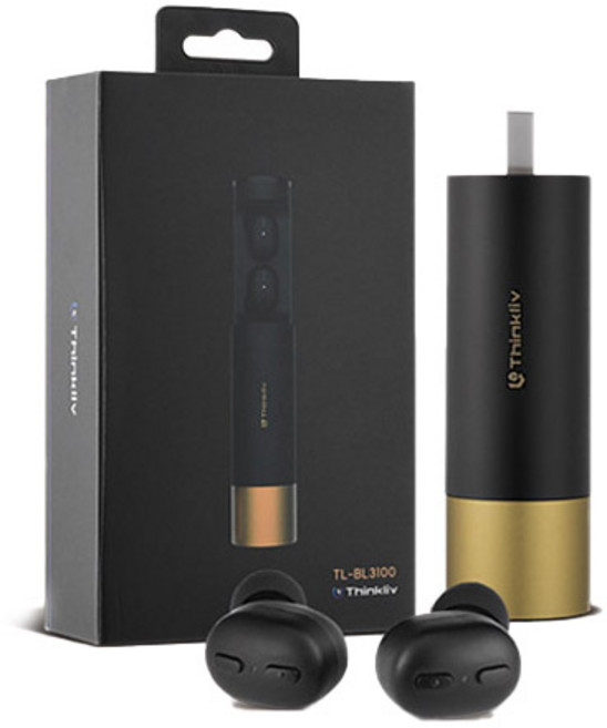 씽크리브 무선 블루투스 이어폰, TL-BL3100, 블랙