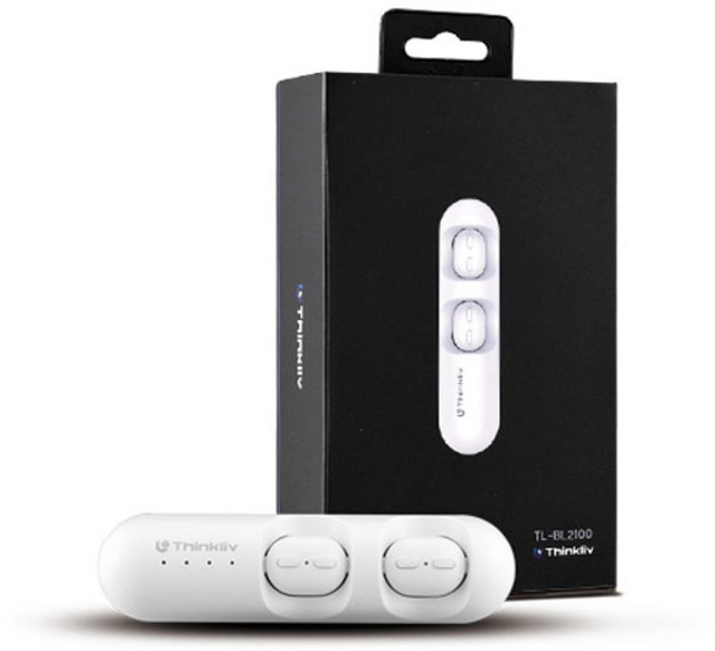 씽크리브 무선 블루투스 이어폰, TL-BL2100, 화이트