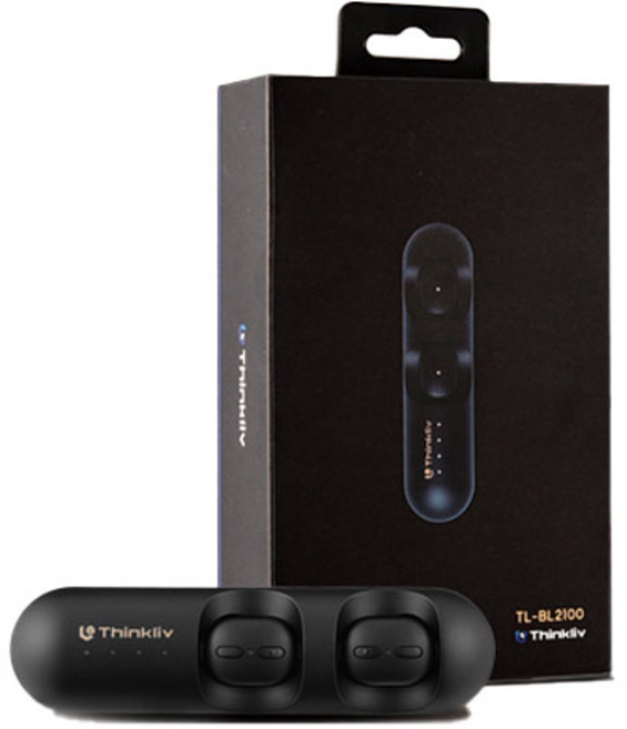 씽크리브 무선 블루투스 이어폰, TL-BL2100, 블랙
