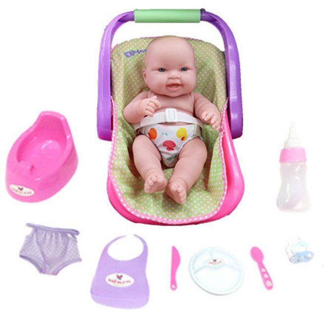 베렝구어 디럭스 플레이 아기인형 세트 16138, 표정2 웃는얼굴, 1개