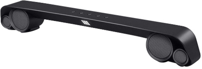 마이크로닉스 커브드 사운드바, ROUND STUDIO UB-1000, BLACK