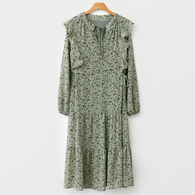 엔비룩 사운드꽃 원피스