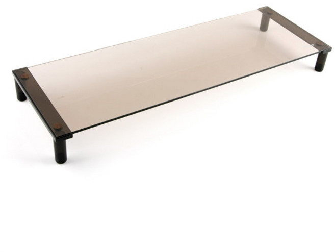 컴스 1단 모니터 받침대 62 X 21 cm LC3035, 브론즈, 1개