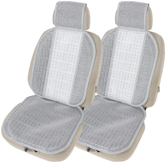 스텝원 차량용 스트라이프 통풍시트, 혼합색상, 2개