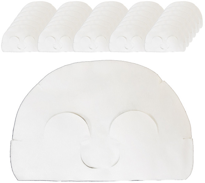 natureby 샴푸 마스크 페이퍼 반원형, 1000개