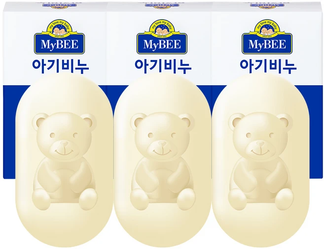 마이비 아기 비누, 100g, 3개 - 쿠팡