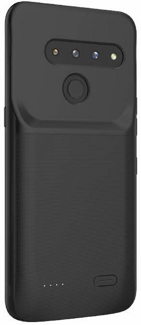 엘지 V50용 4700mAh 케이스형 보조배터리, 블랙