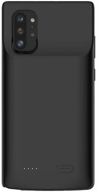 갤럭시 노트10 플러스용 6000mAh 케이스형 보조배터리, 블랙