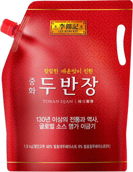 이금기 중화 두반장 스파우트팩, 1.9kg, 1개