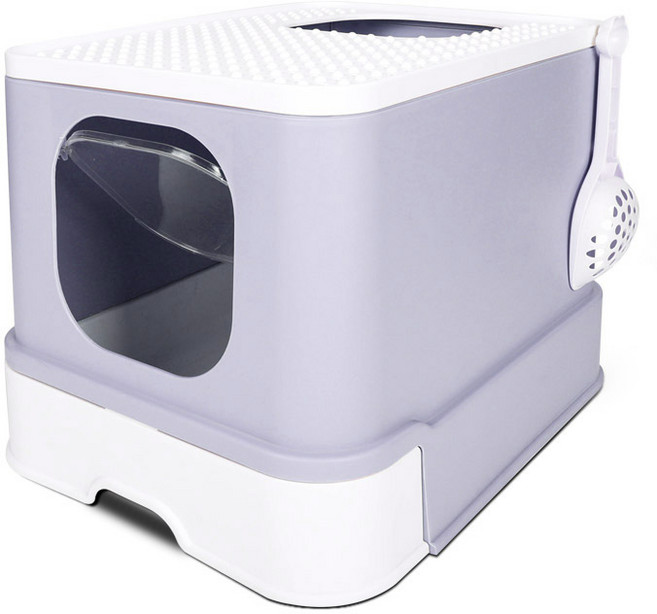 딩동펫 고양이화장실, 블루, 1개