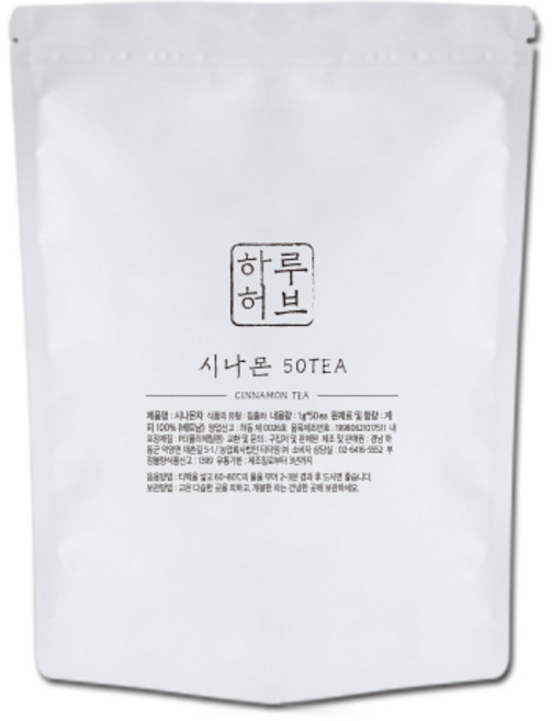 하루허브 시나몬차 대용량, 1g, 50개입, 1개