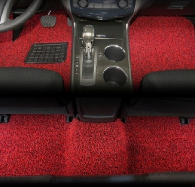 순수 코일 카매트 확장형, 기아 K5 DL3 (2020년~) (3P), 레드블랙