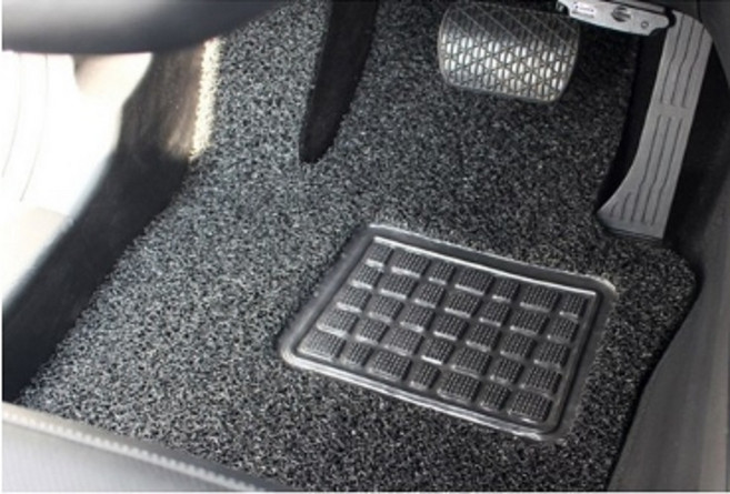 순수 코일 카매트 확장형, 기아 K5 DL3 (2020년~) (3P), 올블랙