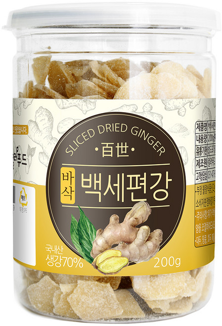 컬러푸드 바삭 백세편강, 200g, 1개