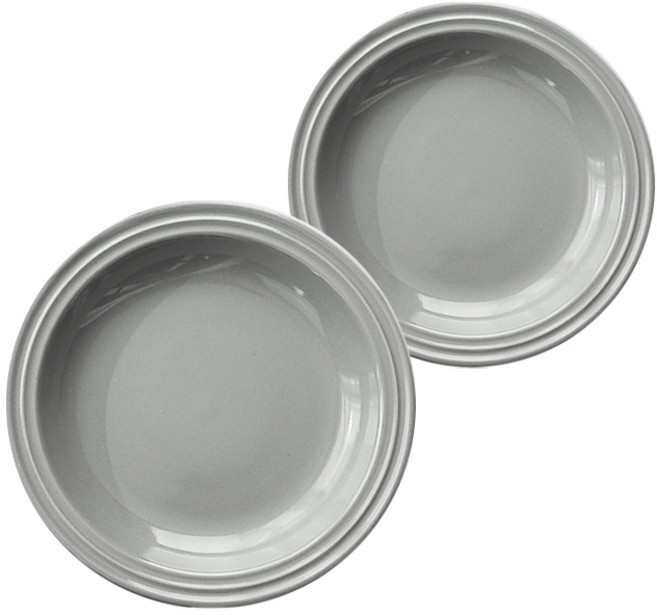 프렐류드 크리미 접시 14.7cm, 2개, 단품, 그레이