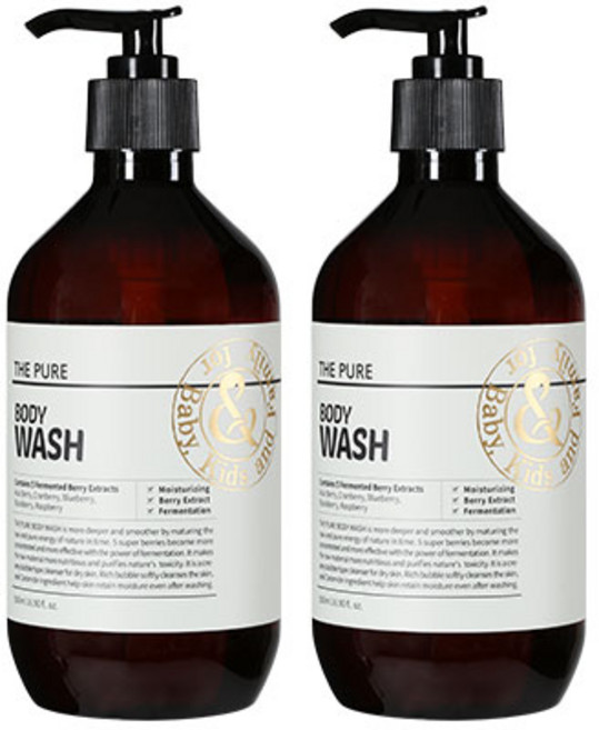 더퓨어 바디워시, 500ml, 2개