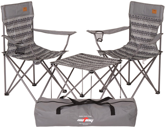 아웃팅 캠핑의자 로얄체어 4종, 그레이
