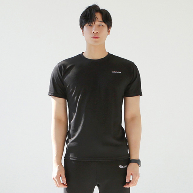 빅사이즈클럽 남성용 CRAMP 기능성 경량 티셔츠