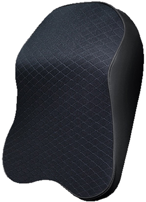 킨톤 차량용 빅사이즈 메모리폼 목쿠션, 모던블랙, 1개