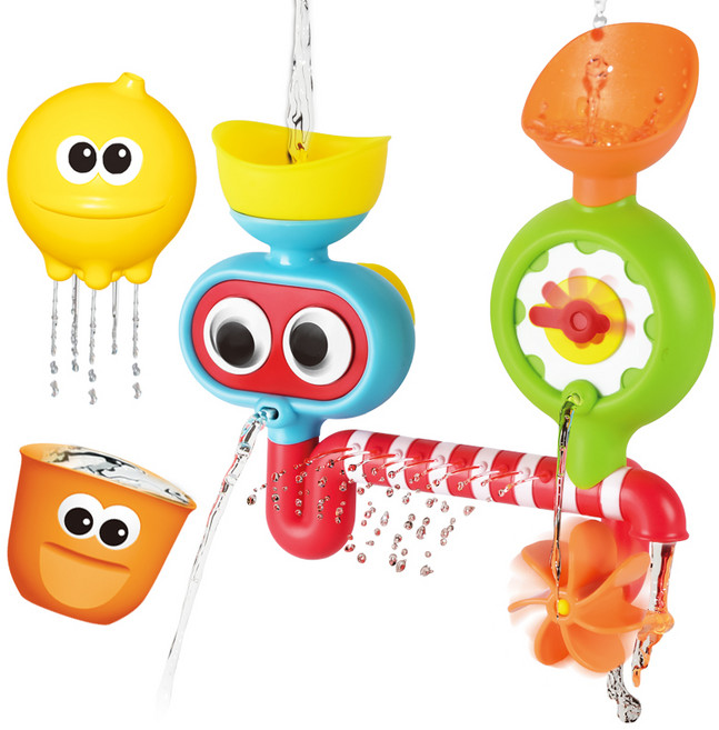 레츠토이 빙글빙글 목욕놀이완구 다이버, 랜덤 발송, 1세트