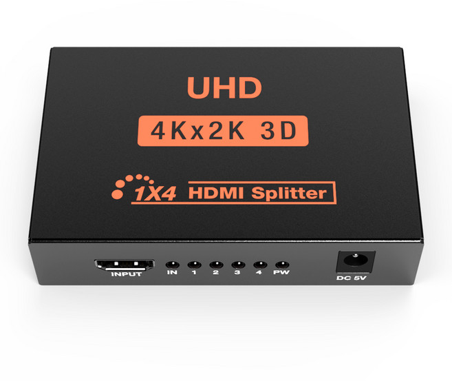 넥스트유 4K 고해상도 HDMI 4포트 분배기, NEXT-514SP4K, 1개