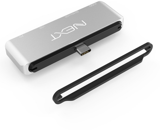 넥스트유 USB C타입 to HDMI 덱스지원 허브 NEXT-416TCH-DX, 혼합색상, 1개